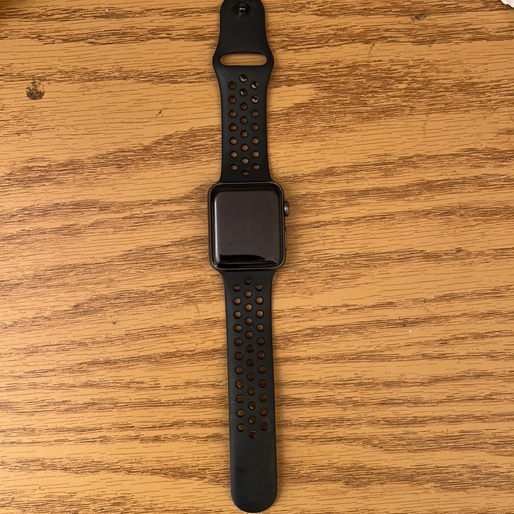 Apple Watch Series 3 with charger